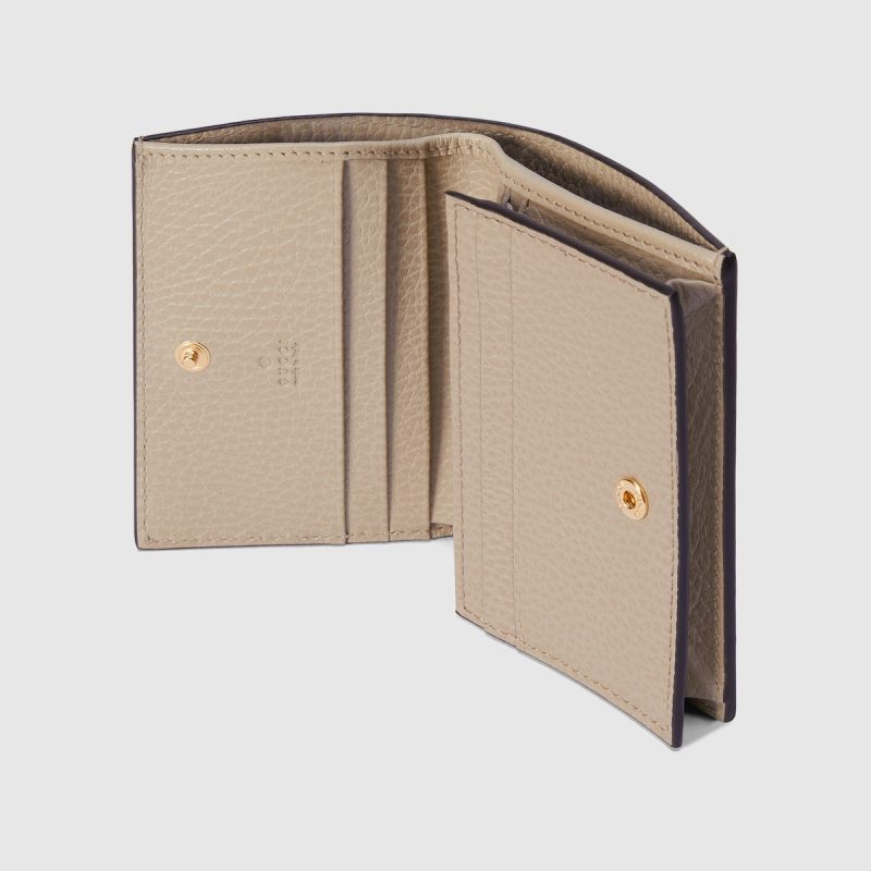 GG Marmont Bi-Color Card Case Wallet - Image 4