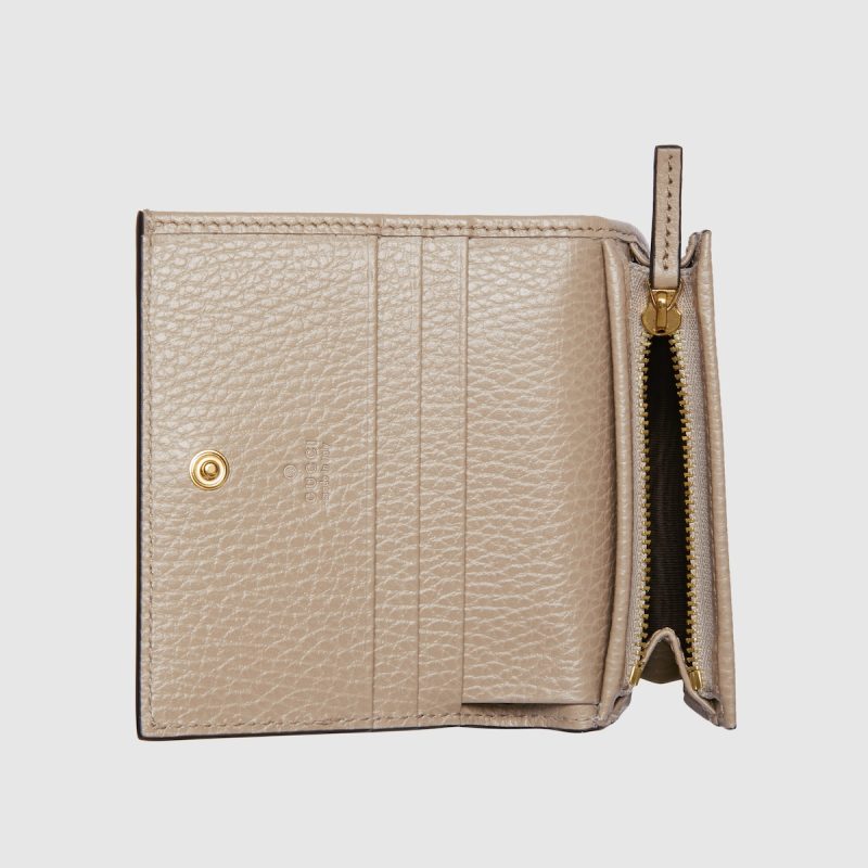 GG Marmont Bi-Color Card Case Wallet - Image 6