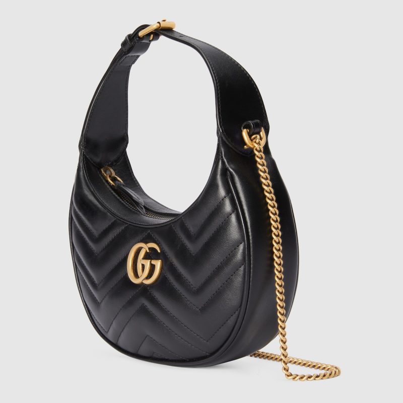 GG Marmont Half-Moon-Shaped Mini Bag - Image 2