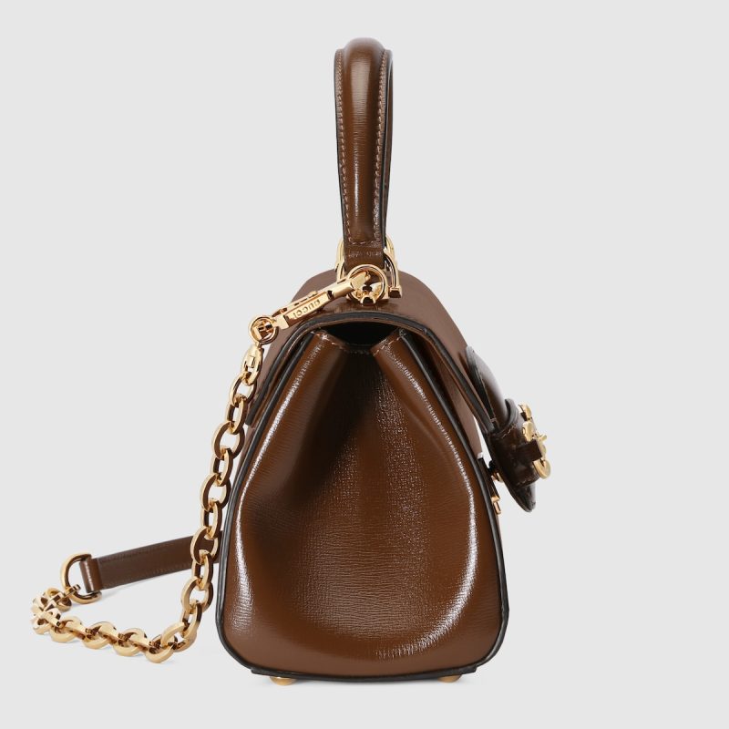 Gucci Horsebit 1955 Mini Top Handle Bag - Image 5