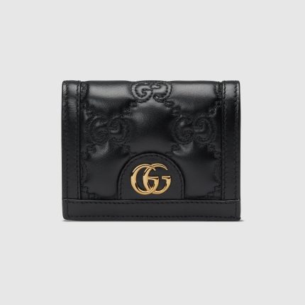 GG Matelass?? Card Case Wallet