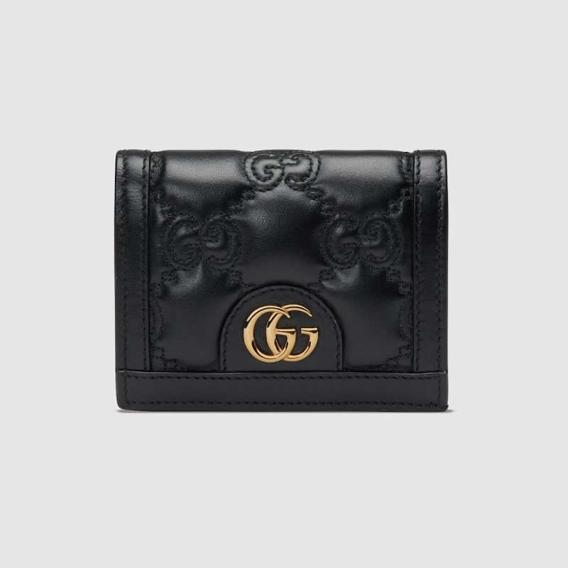GG Matelass?? Card Case Wallet
