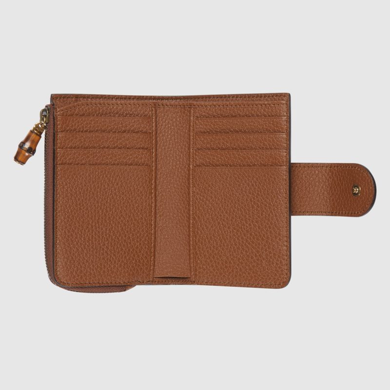 Medium Bamboo Double G Wallet - Image 2