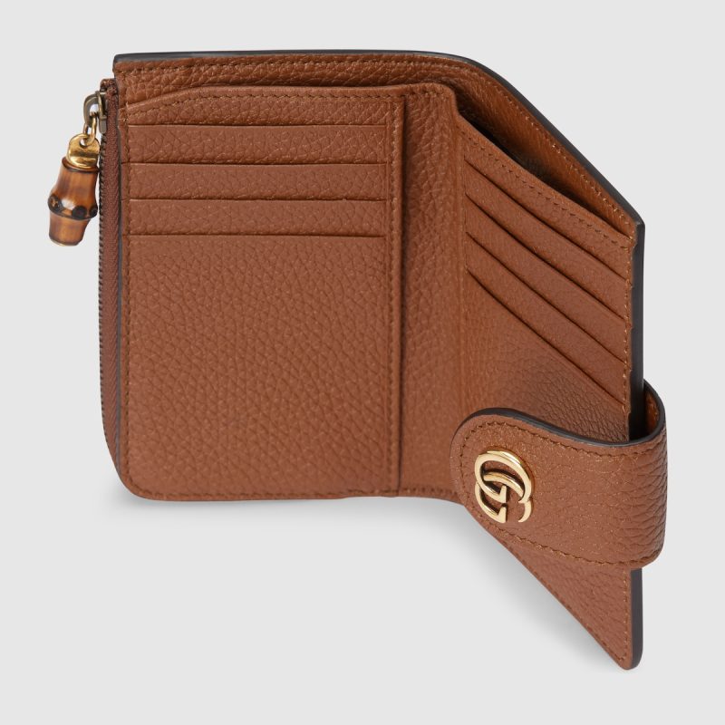Medium Bamboo Double G Wallet - Image 4