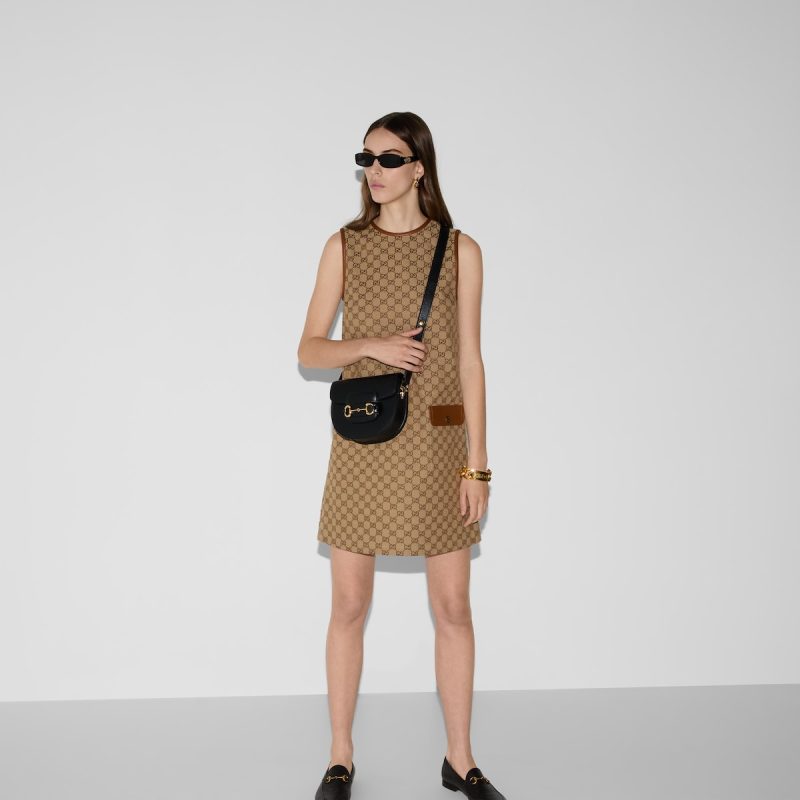 Gucci Horsebit 1955 Mini Rounded Bag - Image 3