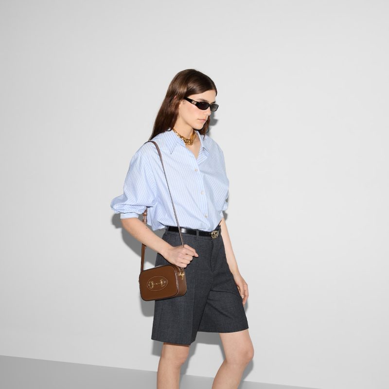 Gucci Horsebit 1955 Mini Shoulder Bag - Image 3