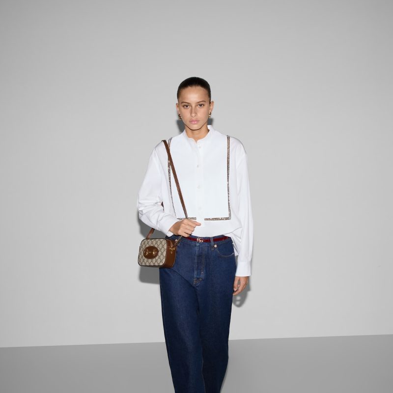 Gucci Horsebit 1955 Mini Shoulder Bag - Image 3