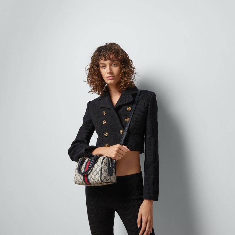 Ophidia Mini Top Handle Bag - Image 3