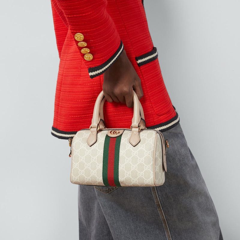 Ophidia Mini Top Handle Bag - Image 3