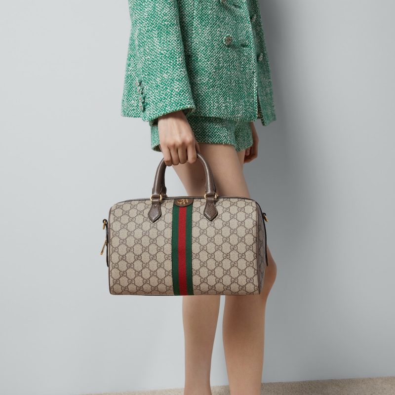 Ophidia Medium Top Handle Bag - Image 3