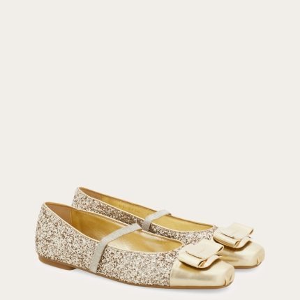 New Vara plate ballet flat