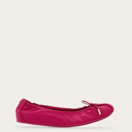Elasticated ballet flat