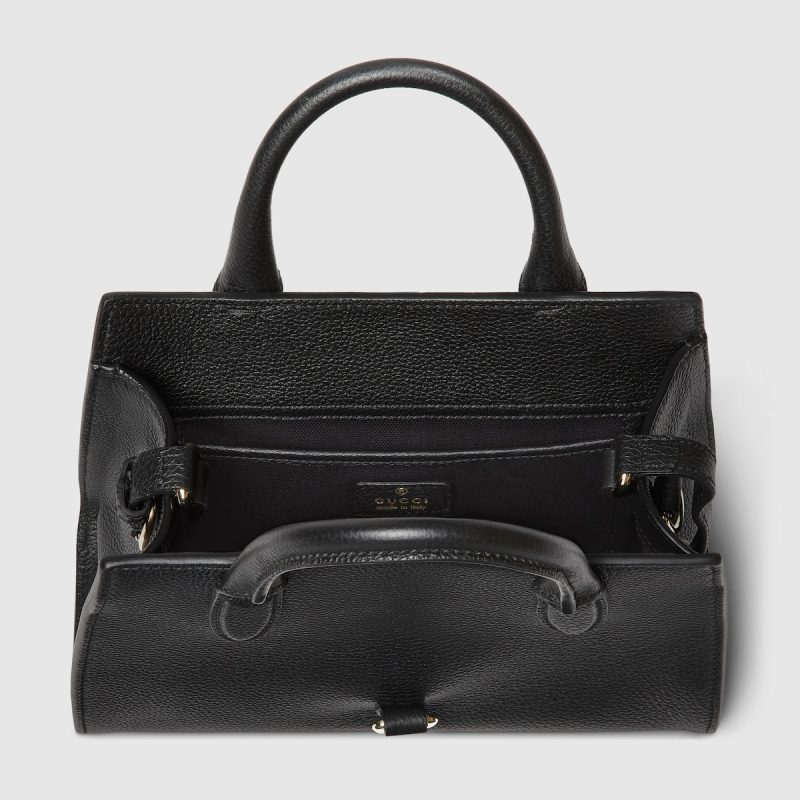 Small Tote Bag With Hook Closure - Image 7