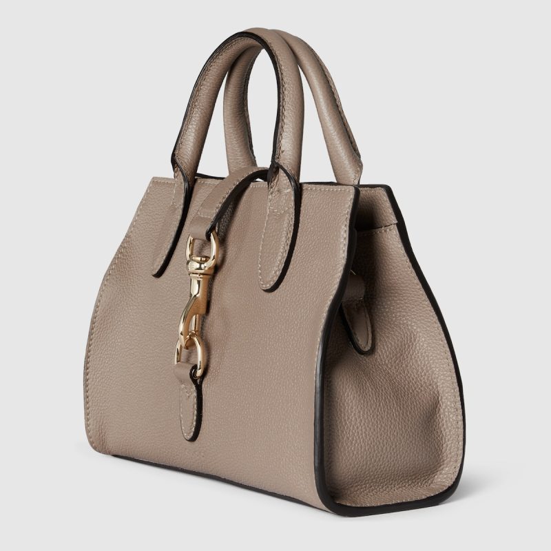 Small Tote Bag With Hook Closure - Image 2