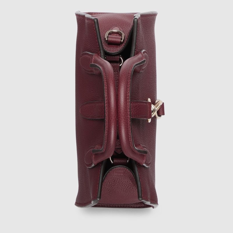 Small Tote Bag With Hook Closure - Image 6