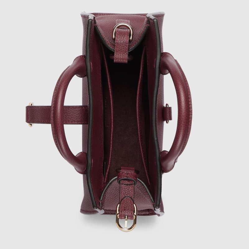 Small Tote Bag With Hook Closure - Image 7