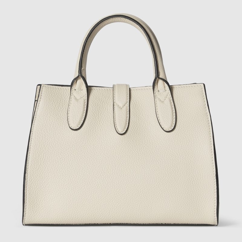 Small Tote Bag With Hook Closure - Image 4