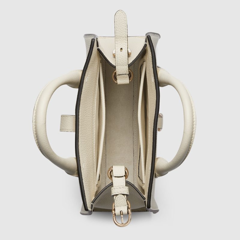 Small Tote Bag With Hook Closure - Image 7