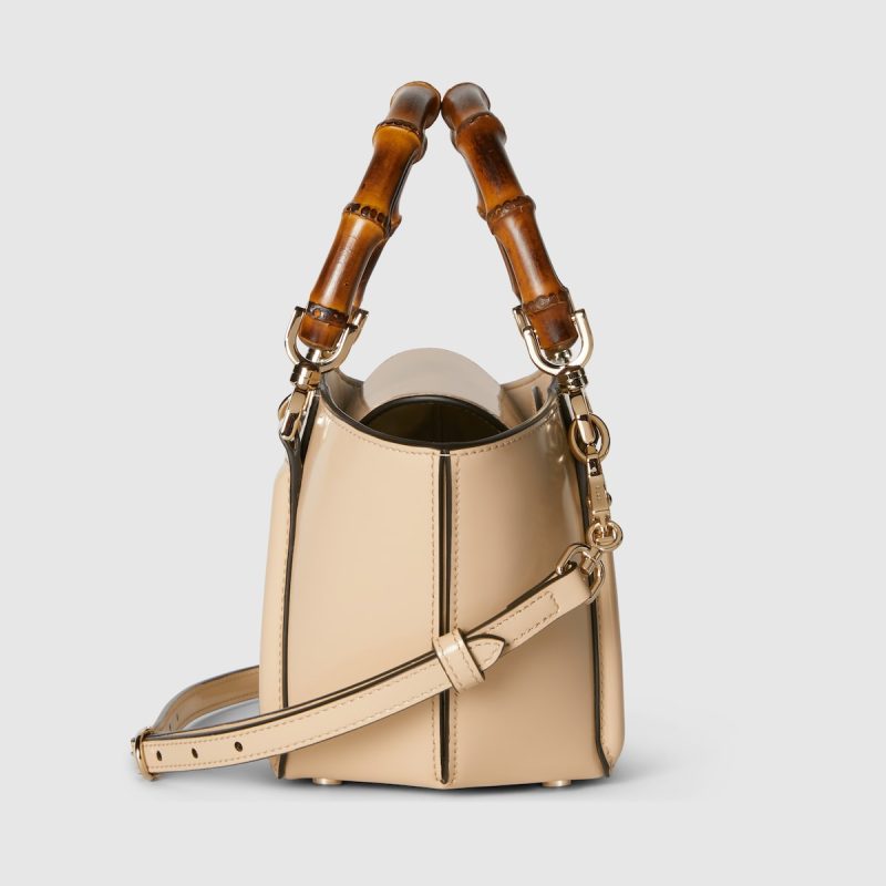Mini Bamboo Top Handle Tote Bag - Image 4
