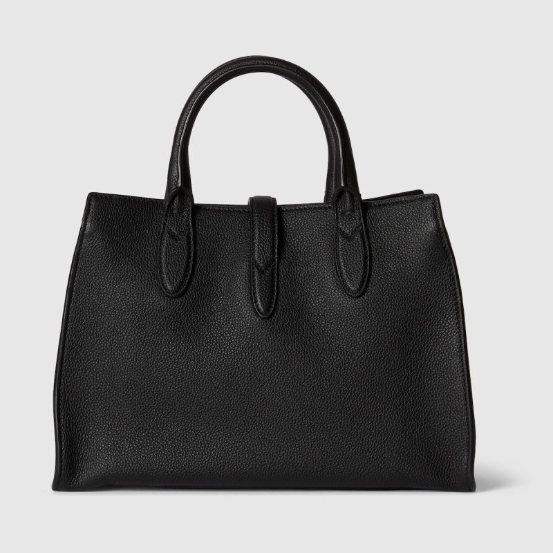 Medium Tote Bag With Hook Closure - Image 4