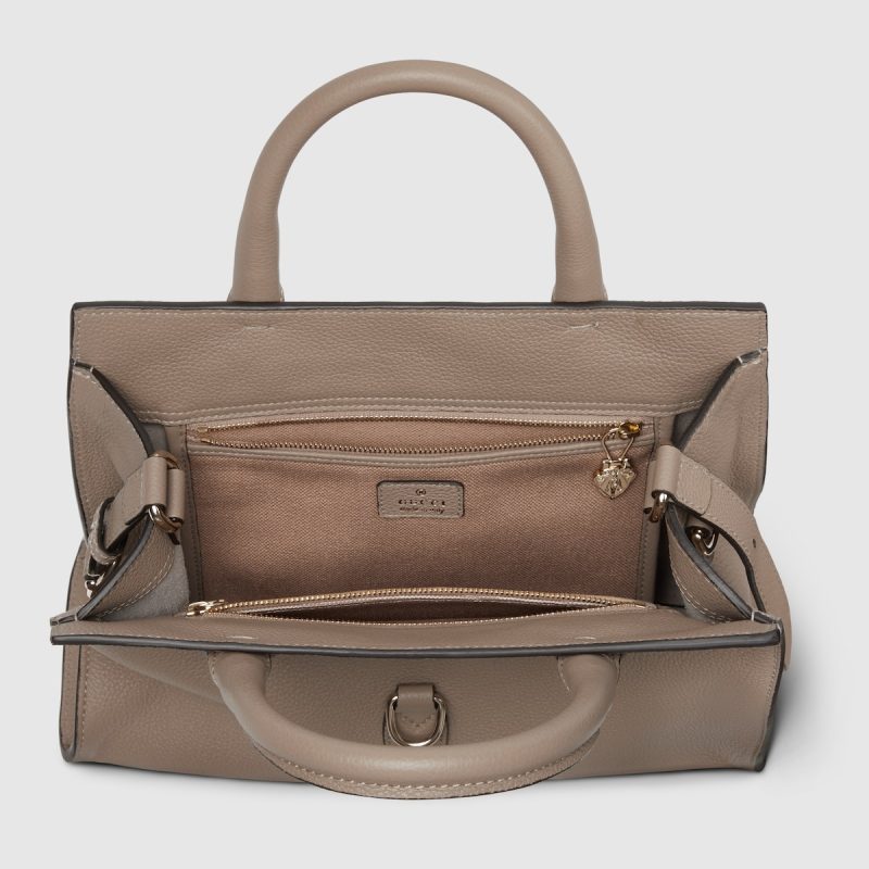 Medium Tote Bag With Hook Closure - Image 6