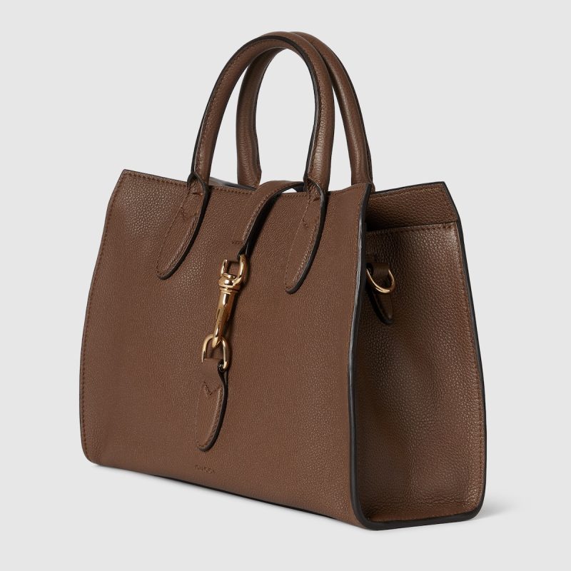 Medium Tote Bag With Hook Closure - Image 2