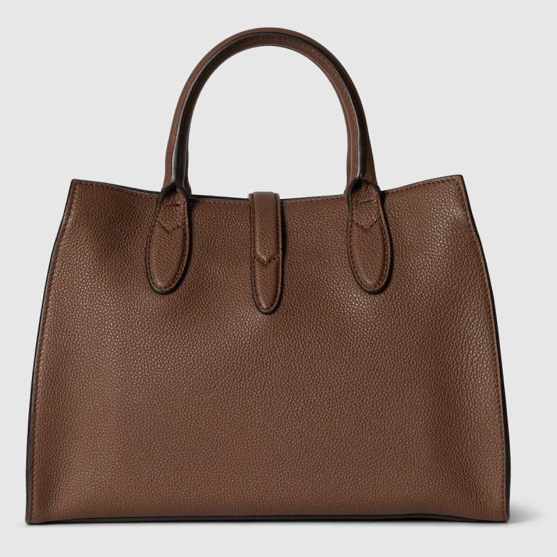 Medium Tote Bag With Hook Closure - Image 4