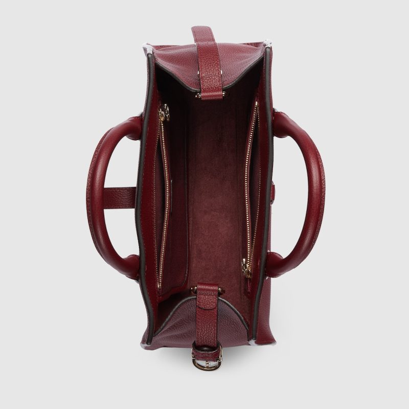 Medium Tote Bag With Hook Closure - Image 7