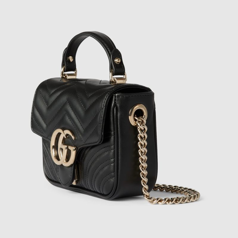GG Marmont Mini Top Handle Bag - Image 2