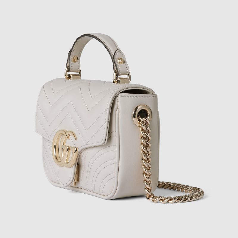 GG Marmont Mini Top Handle Bag - Image 2