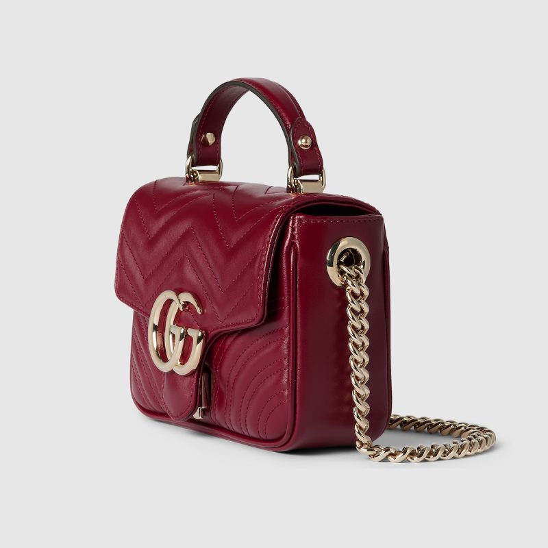 GG Marmont Mini Top Handle Bag - Image 2