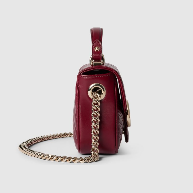 GG Marmont Mini Top Handle Bag - Image 6