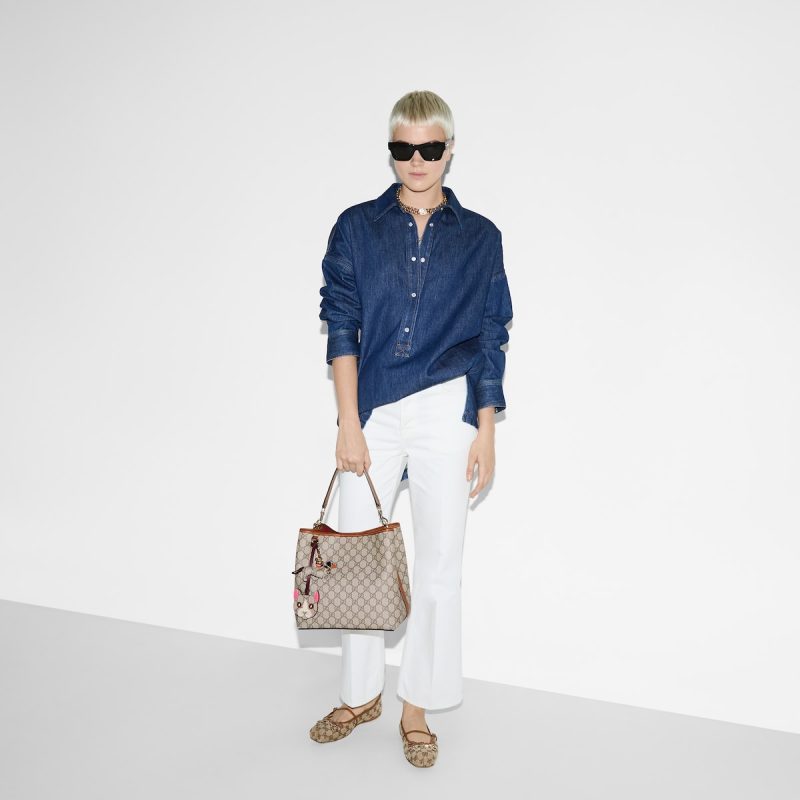 Emblem Small Shoulder Bag - Image 3