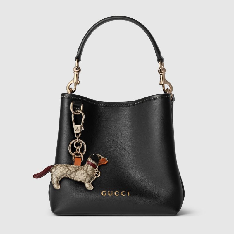 GG Emblem Mini Bucket Bag - Image 4