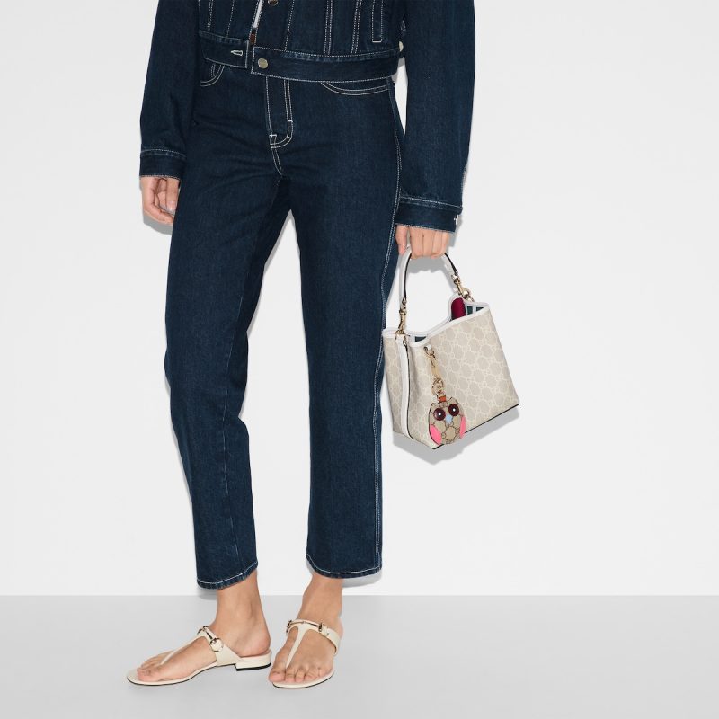 GG Emblem Mini Bucket Bag - Image 3