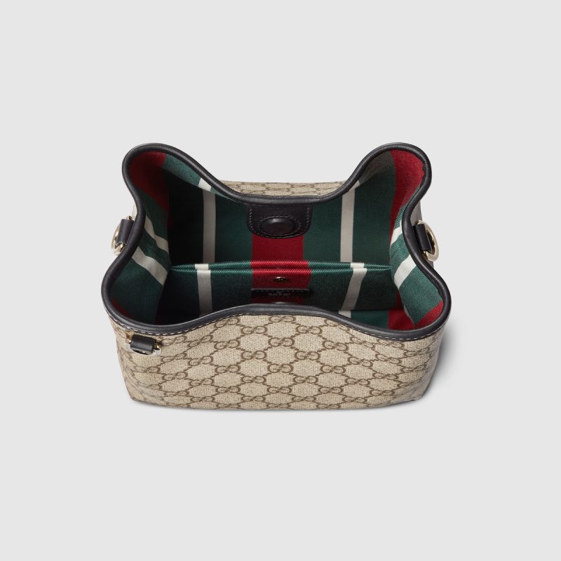 GG Emblem Mini Bucket Bag - Image 7