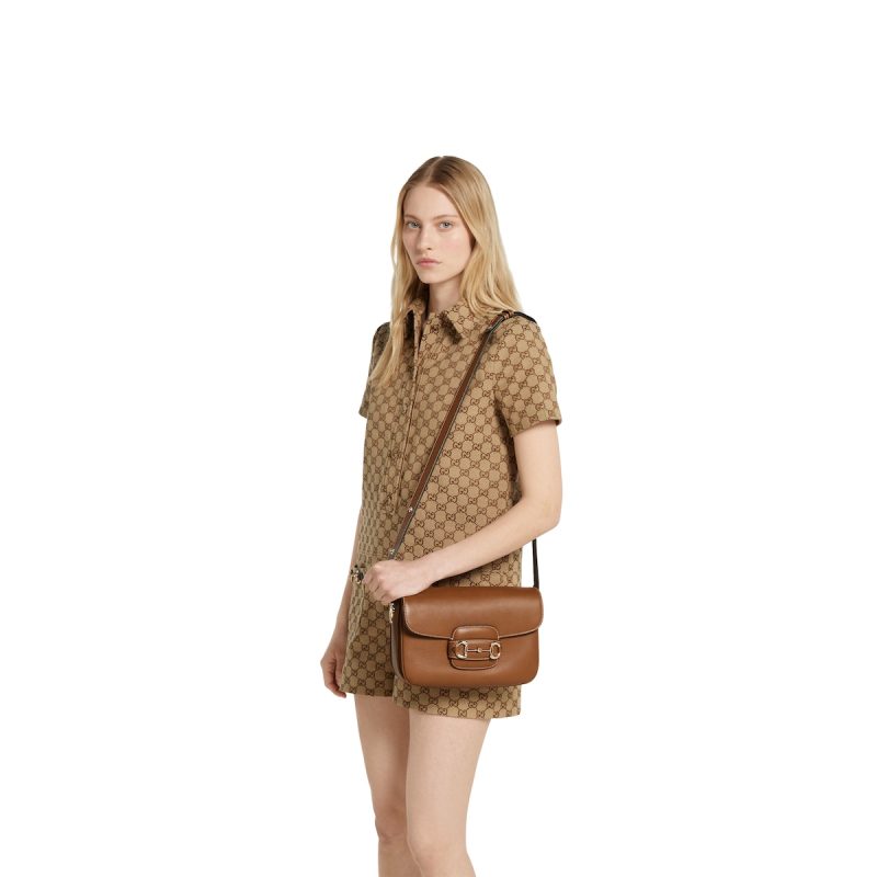 Gucci Horsebit 1955 Soft Medium Shoulder Bag - Image 9