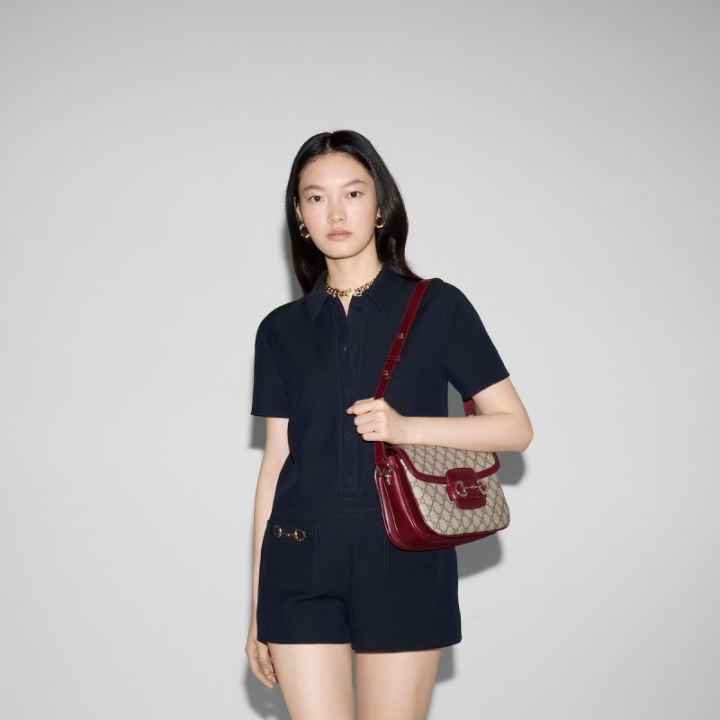 Gucci Horsebit 1955 Soft Medium Shoulder Bag - Image 3
