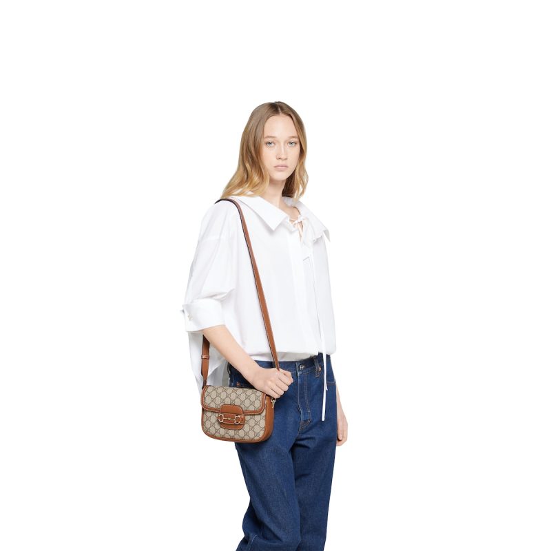 Gucci Horsebit 1955 Soft Small Shoulder Bag - Image 3