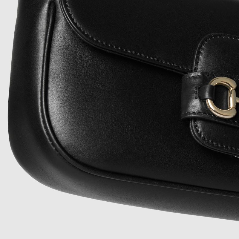 Gucci Horsebit 1955 Soft Small Top Handle Bag - Image 6