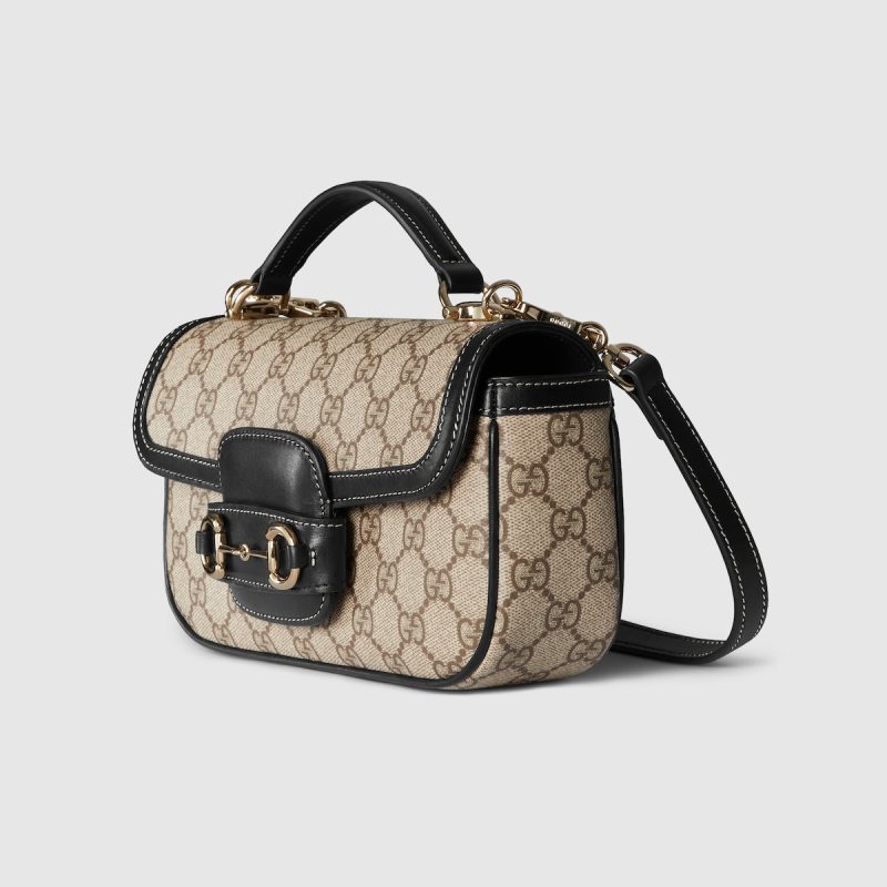 Gucci Horsebit 1955 Soft Small Top Handle Bag - Image 2