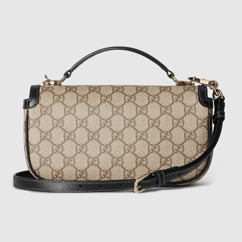 Gucci Horsebit 1955 Soft Small Top Handle Bag - Image 4