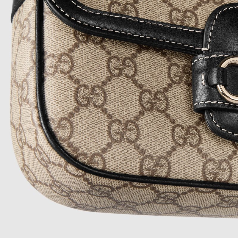 Gucci Horsebit 1955 Soft Small Top Handle Bag - Image 7