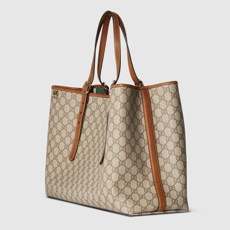 GG Emblem Large Tote Bag - Image 2