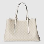 GG Emblem Medium Tote Bag