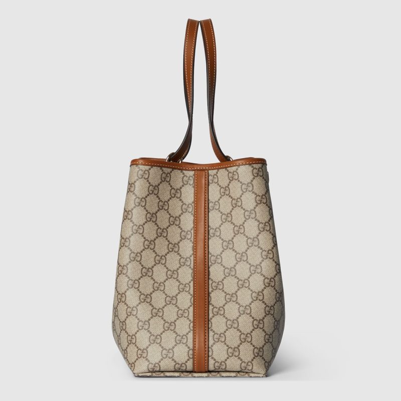 GG Emblem Medium Tote Bag - Image 5