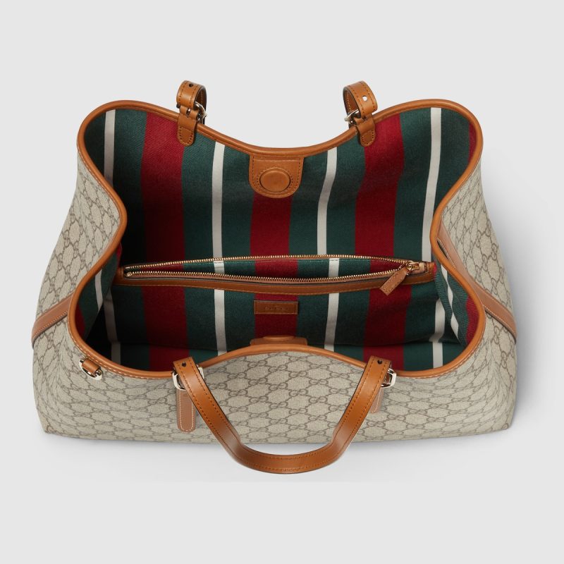 GG Emblem Medium Tote Bag - Image 6