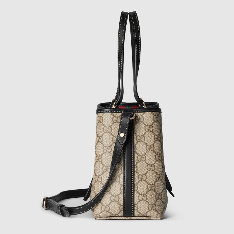 GG Emblem Small Tote Bag - Image 5