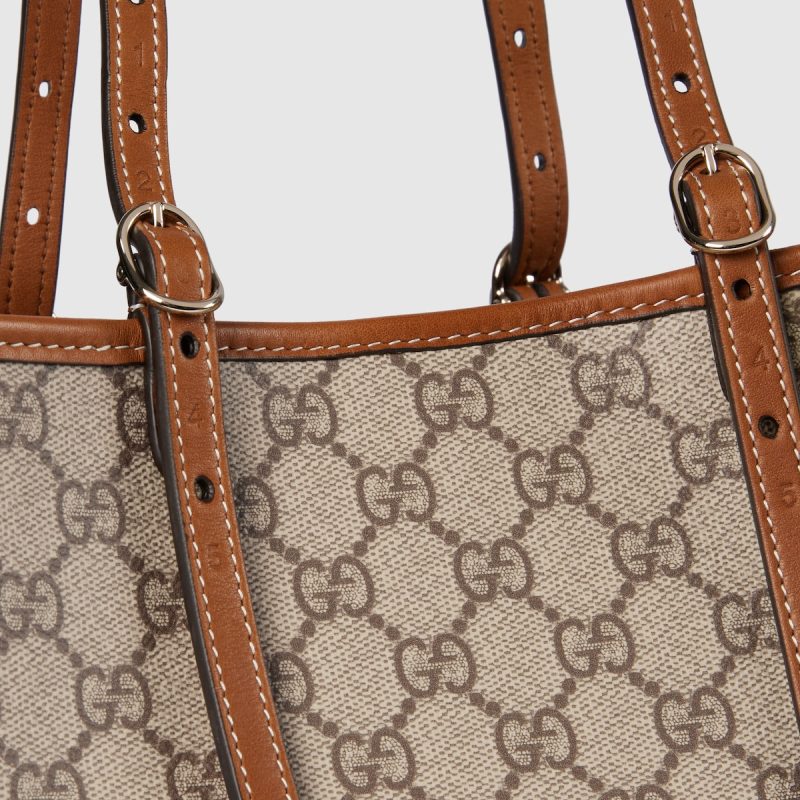 GG Emblem Small Tote Bag - Image 4