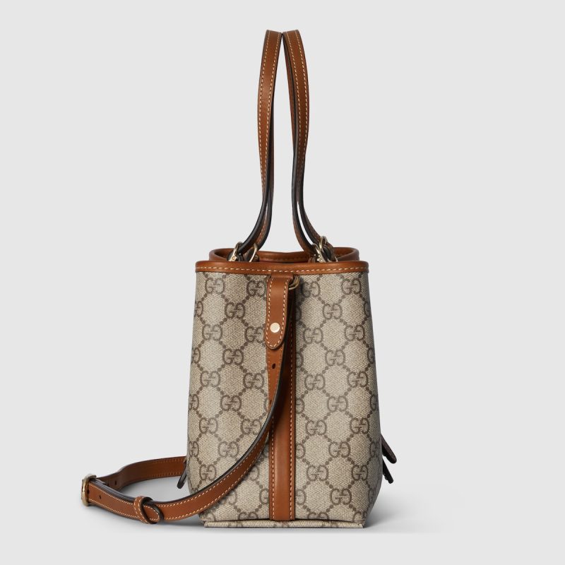 GG Emblem Small Tote Bag - Image 5